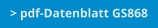 > pdf-Datenblatt GS868
